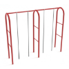 Quadruple Rope Climber with Arch Posts Fitness Park Equipment