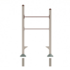 Inclined Quadruple Station Chin Up Bars Outdoor Fitness Equipment - Side