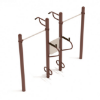 Pull and Dip Station Fitness Park Equipment - Back