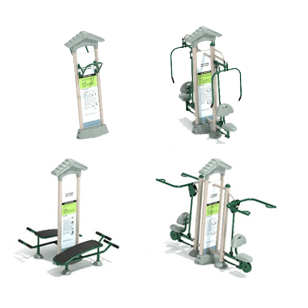 Once a Beginner Outdoor Gym Equipment