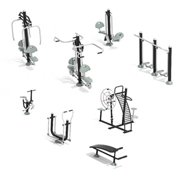No Shortcuts Outdoor Gym Equipment