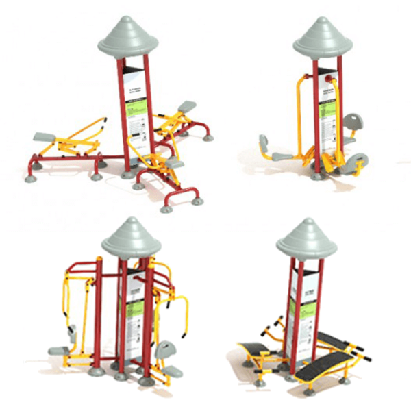 Feel The Burn Outdoor Gym Equipment