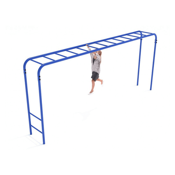 Straight Overhead Scaling Ladder Outdoor Fitness Equipment for Kids - Ages 5 to 12 Years