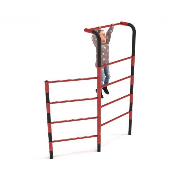 Pull Up Climbing Ladder Outdoor Fitness Equipment for Kids - Ages 5 to 12 Years