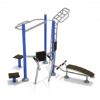 Intermediate Playground Gym Outdoor Gym Equipment - Front