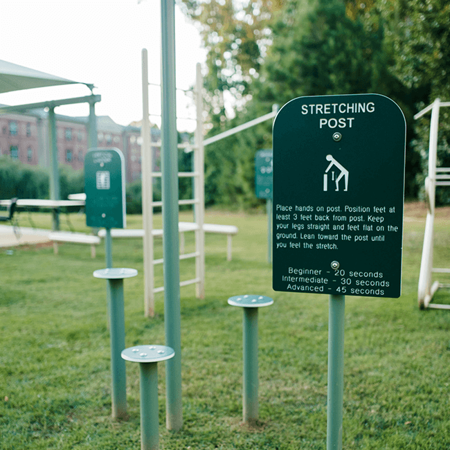 Stretching Post Outdoor Fitness – Furniture Leisure