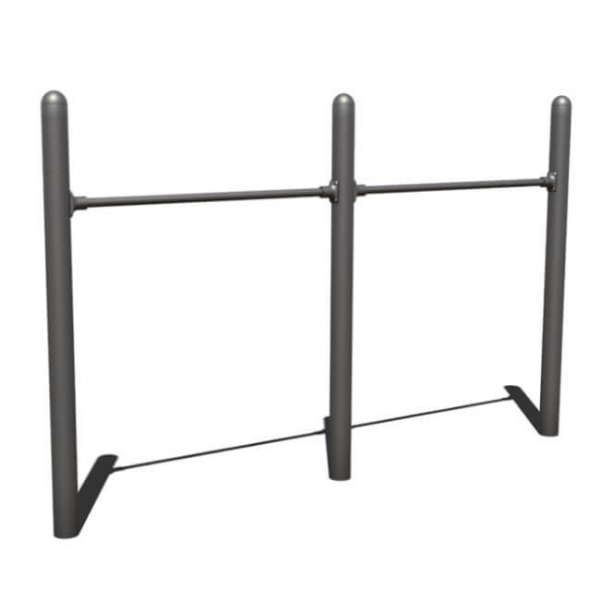 Spring Up Bars Fitness Playground Equipment