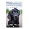 DOGIPOT® ACCESSORIES Dog Breed Pet Sign - Black Labrador Retriever 