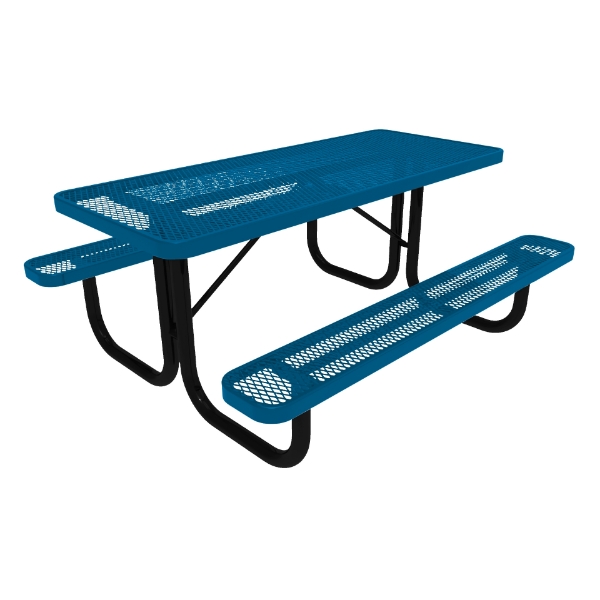 Elite Series 6 ft. Thermoplastic Polyethylene Coated Picnic Table	
