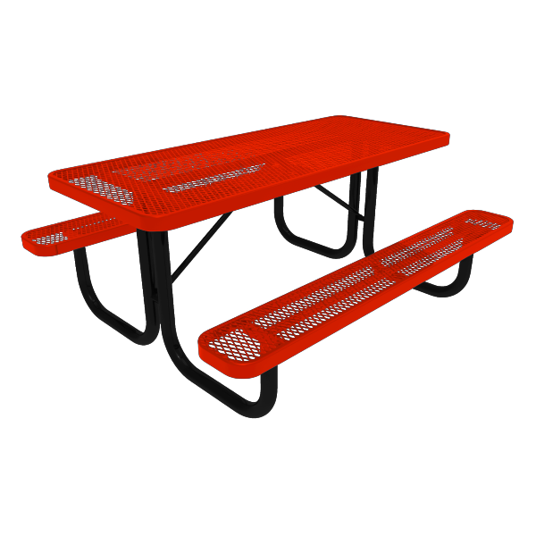 Elite Series 8 ft. Thermoplastic Polyethylene Coated Picnic Table	