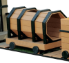 FP3011 - Tanker Car Recycled Plastic Express Train Playground Equipment - Ages 2 to 12 Yrs.