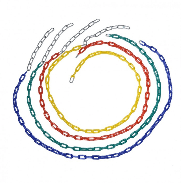 Replacement 3/16 Inch PVC Coated Galvanized Steel Swing Chain - Single Chain