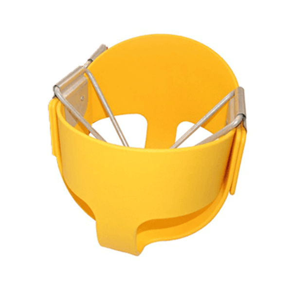 Replacement Elite High Back Bucket Seat For Commercial Swing Sets - Yellow