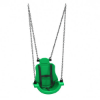Child Capacity Adaptive Seat For Commercial Playground Swings - Green