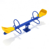 RockWell Duo Playground Teeter Totter - Ages 2 to 5 Yrs. - Blue and Yellow