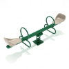 RockWell Duo Playground Teeter Totter - Ages 2 to 5 Yrs. - Green and Tan