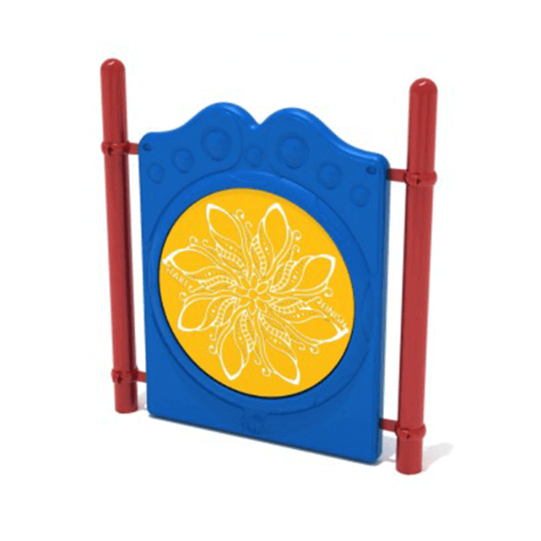 Finger Maze Freestanding Playground Learning Panel with Posts - Ages 2 to 12 Yrs. - Primary