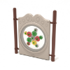 Gear Freestanding Playground Learning Panel with Posts - Ages 2 to 12 Yrs. - Neutral