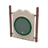 Plinko Freestanding Playground Learning Panel with Posts - Ages 2 to 12 Yrs. - Neutral