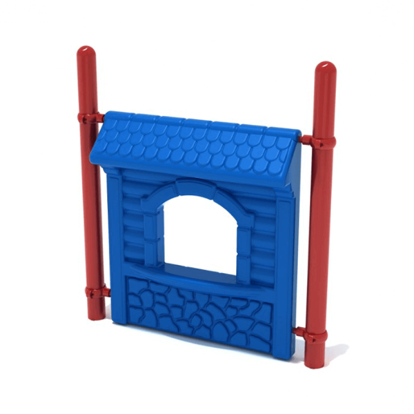 Store Panel Freestanding Playground Learning Panel with Posts - Ages 2 to 12 Yrs. - Primary