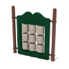 Tic-Tac-Toe Freestanding Playground Learning Panel with Posts - Ages 2 to 12 Yrs. - Neutral