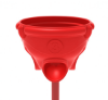 Triple Toss Funnel Ball Playground Equipment - Ages 2 to 12 Yrs. - Red