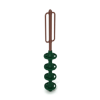 4 Pods Freestanding Playground Climber - Ages 5 to 12 Yrs. -  Brown with Green