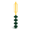 4 Pods Freestanding Playground Climber - Ages 5 to 12 Yrs. -  Yellow with Green