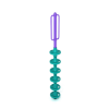 6 Pods Freestanding Playground Climber - Ages 5 to 12 Yrs. - Purple with Teal