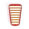 PMC003P - Glockenspiel Xylophone Musical Playground Equipment - Ages 2 to 12 Yrs. - Primary - Top