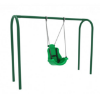 PSWAS001WS - 1 Bay with 1 Adaptive Swing - 8 Ft. High Elite Arched Post Swing Set - Green