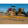 90021016XX - Zig Zag Playground Balance Beam - Ages 2 to 12 yr - Lifestyle