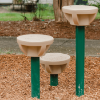 90021100XX - Lily Pad Walk Balance Playground Equipment - Set of 5 - Ages 2 to 12 yr - Lifestyle