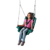ADP-10-BL - Replacement Adaptive Playground Swing Seat with Harness, Eyebolts, and Chain - Ages 2 to 12 yr - Kids
