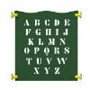 70005001XX - Replacement Cutout Alphabet Playground Panel