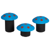 Mushroom Balance Playground Equipment - Ages 2 to 12 yr - Set of 3