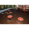 Mushroom Balance Playground Equipment - Ages 2 to 12 yr - Park