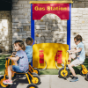 RECF0033XX - Gas Station w/Sign and Awning Pretend Playground Panel - Ages 2 to 12 yr for Schools