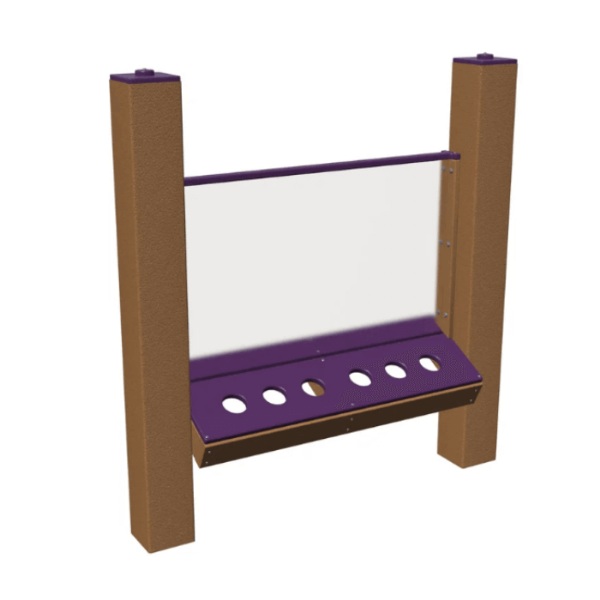 RECF0034XX - Single Side Art Easel School Playground Equipment - Ages 2 to 12 yr