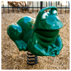 SA-05 - Freddie the Frog Spring Rockers Playground Equipment at Park