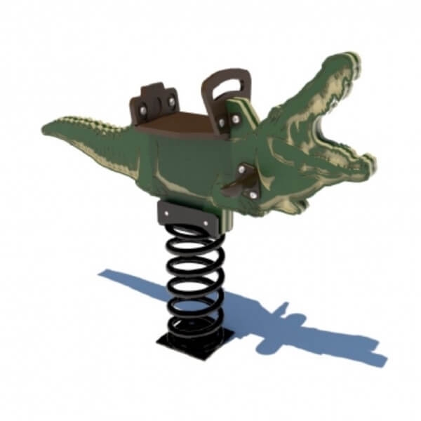 TFR0510XX - Alligator Spring Rockers Playground Equipment - Ages 2 to 5 yr