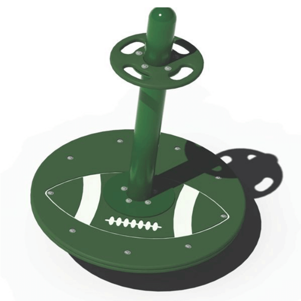 TFR16596XX - Sport Spin About Playground Spinner - Ages 5 to 12 Years - Football