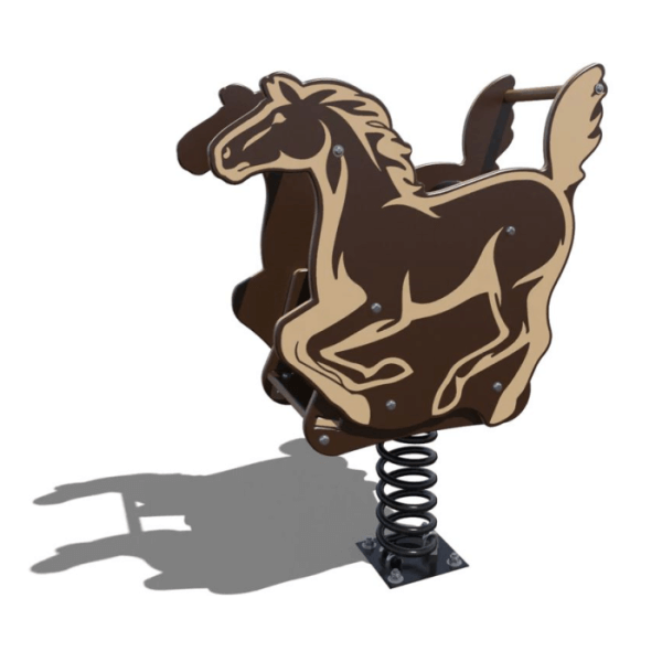 TFS0026XX - Horse Spring Rockers Playground Equipment - Ages 2 to 5 yr