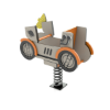TFS0036XX - Moon Buggy Single Spring Rockers Playground Equipment - Ages 6 to 23 Months - Back