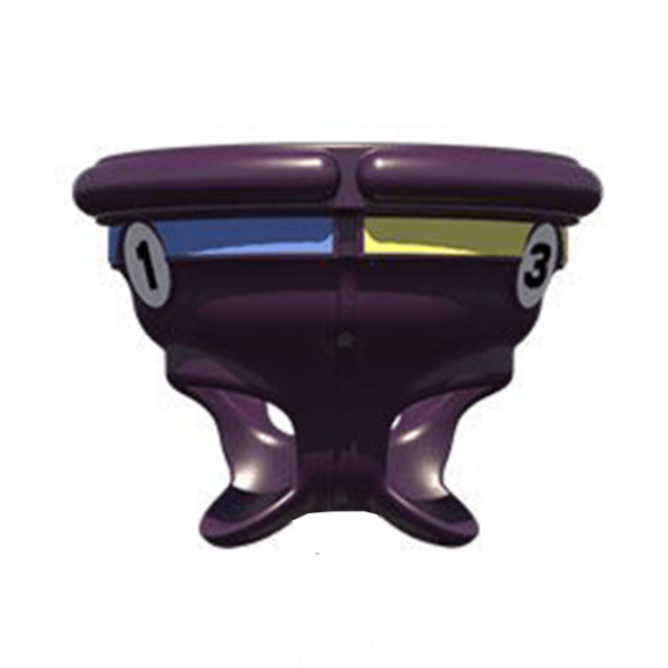 TRT-03 - Replacement Triple Toss Funnel Ball Playground Equipment - Ages 2 to 12 Yrs.