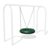 PLD0017XX - Replacement Inclusive Team Nest Playground Swing Seat - Ages 2 to 12 yr - Green