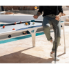 CNOPT - Pool Table Outdoor Game with Table Cover - for Poolside Patios