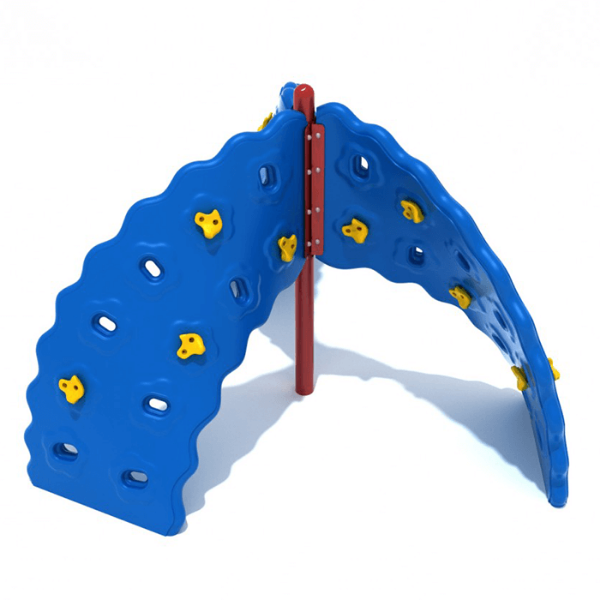 PCH001P - 3 Panel Cyclone Challenger Playground Rock Wall - Ages 5 to 12 Yrs. - Primary