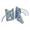 PCR001 - Craggy Pinnacle Playground Rock Wall - Ages 5 to 12 Yrs. - Front