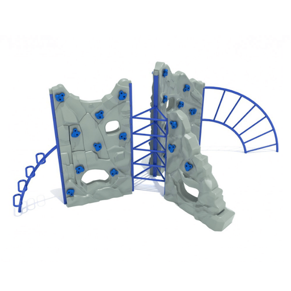 PCR001 - Craggy Pinnacle Playground Rock Wall - Ages 5 to 12 Yrs. - Front
